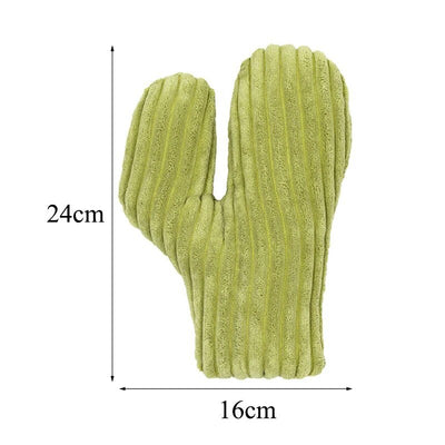 Plushie Saguaro Cactus Catnip Toy for Cats, 9-18" | 24-46 cm plush toy – – Light green/Small – Image 7 | Plushie Produce