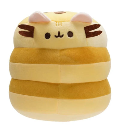 Plushie Stack of Pancakes with a Cat Face, 6" | 15 cm plush toy – – – Image 2 | Plushie Produce