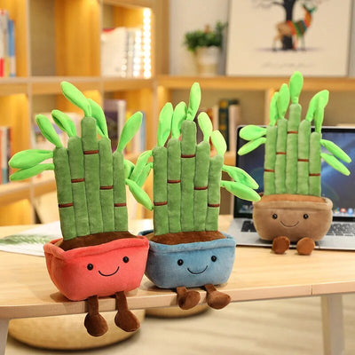 Potted Bamboo Plushie, Three Colors, 16" | 41 cm plush toy – – – Image 8 | Plushie Produce
