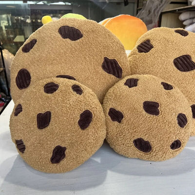 Realistic Plush Chocolate Chip Cookie, 11-18" | 28-45 cm plush toy – – – Image 3 | Plushie Produce