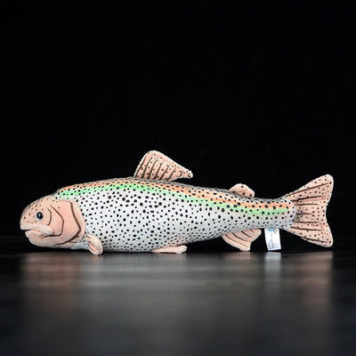 Realistic Rainbow Trout Plushie, 16" | 40 cm plush toy – – – Image 3 | Plushie Produce