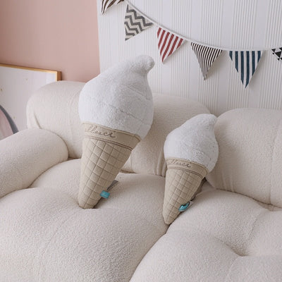 Soft Serve Ice Cream Cone Plushie, Six Varieties, 16-24" | 40-60 cm plush toy – – – Image 2 | Plushie Produce