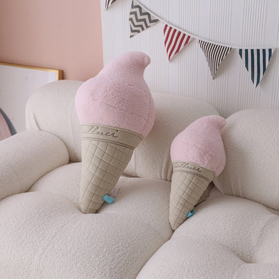 Soft Serve Ice Cream Cone Plushie, Six Varieties, 16-24" | 40-60 cm plush toy – – – Image 3 | Plushie Produce