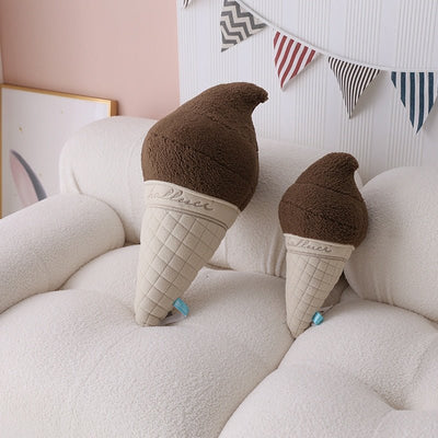 Soft Serve Ice Cream Cone Plushie, Six Varieties, 16-24" | 40-60 cm plush toy – – – Image 4 | Plushie Produce