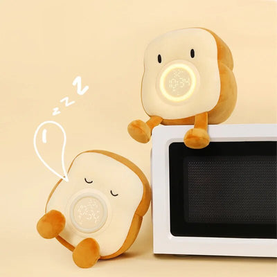 Toasty Time: The Plushie Bread Alarm Clock plush toy – – – Image 2 | Plushie Produce