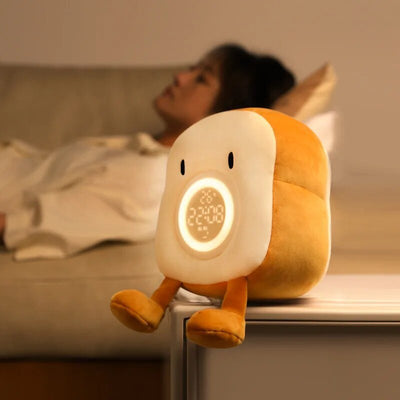 Toasty Time: The Plushie Bread Alarm Clock plush toy – – – Image 4 | Plushie Produce