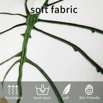 Tropical Leaf Plushie Throw Pillow, 22 Styles plush toy – – – Image 25 | Plushie Produce