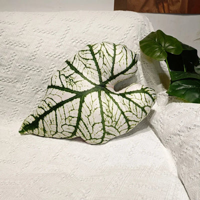 Tropical Leaf Plushie Throw Pillow, 22 Styles plush toy – – – Image 44 | Plushie Produce