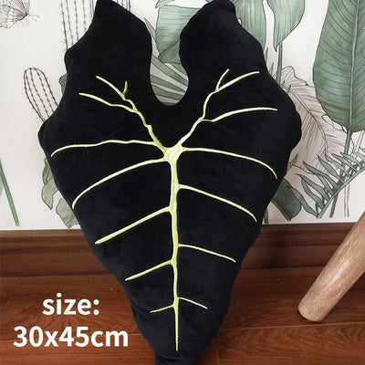 Tropical Leaf Plushie Throw Pillow, 22 Styles plush toy – – S12 Plant Pillow – Image 35 | Plushie Produce